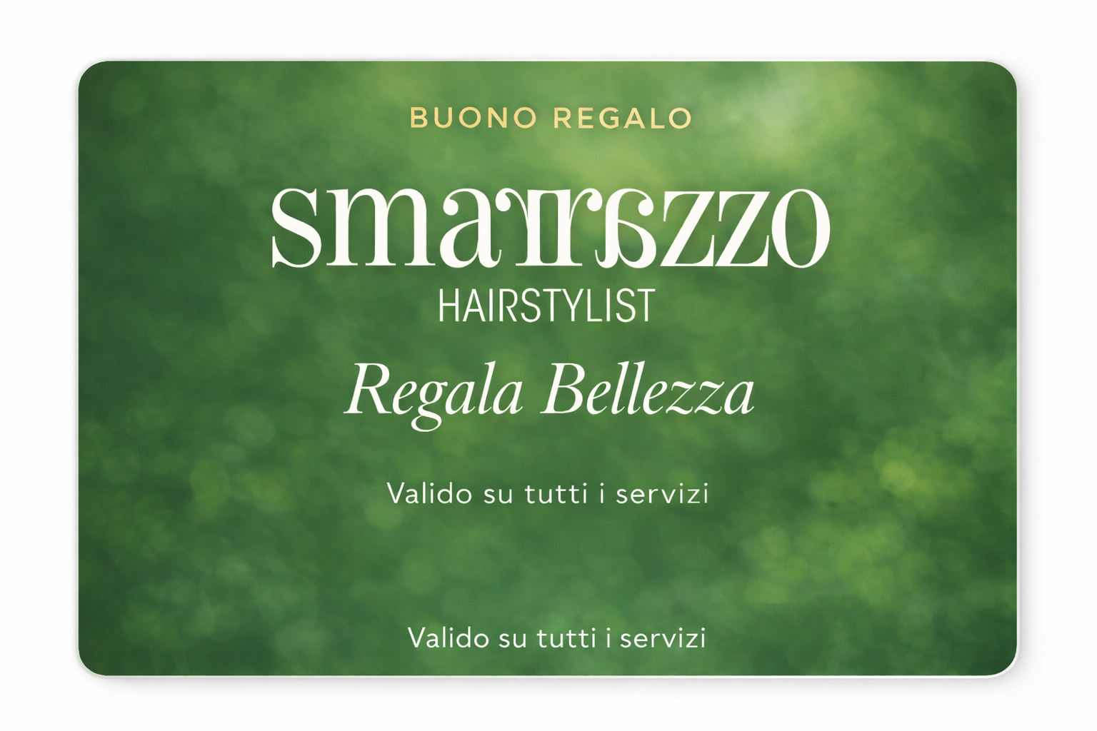 Gift Card – Smarrazzo Hairstylist